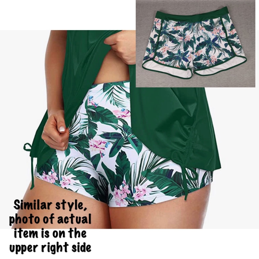 👯‍♀️Host Pick⚡️Plus Size Swim Boy Shorts